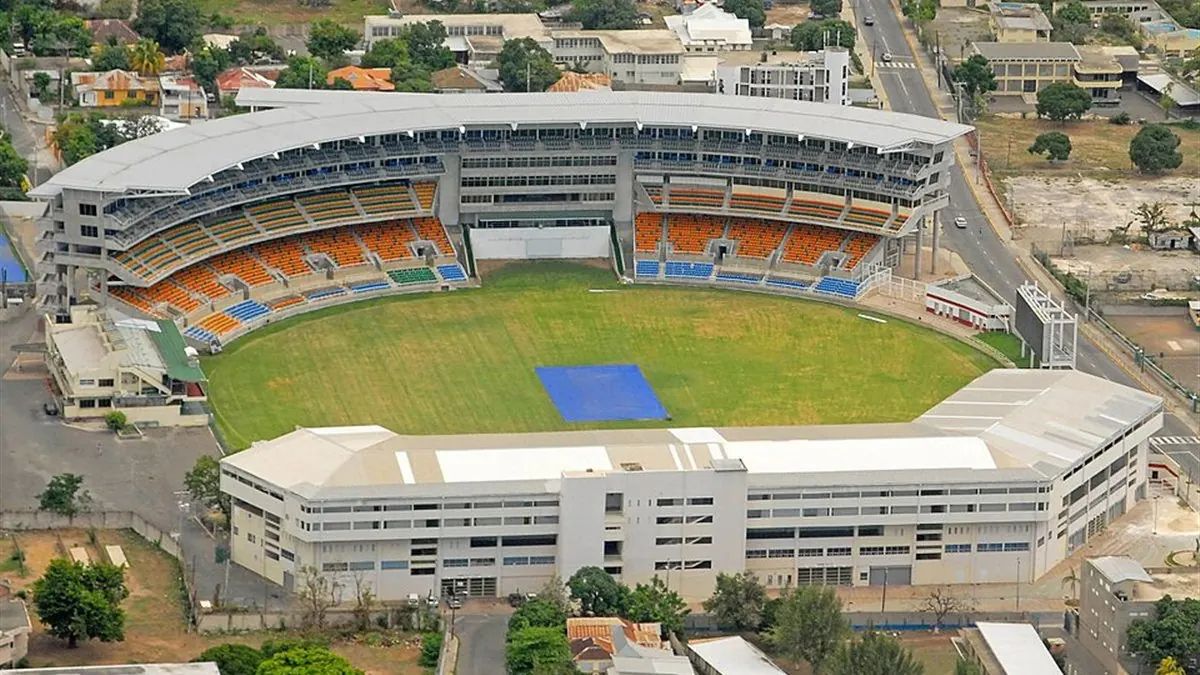 Sabina Park cricket ground in Jamaica for CPL venue records