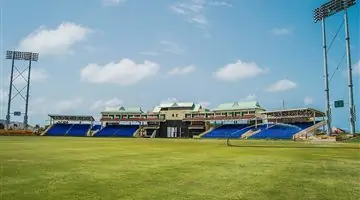 Warner Park cricket stadium in St Kitts